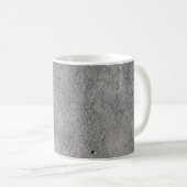 Betonmauer, graue Textur Kaffeetasse (VorderseiteRechts)