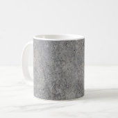 Betonmauer, graue Textur Kaffeetasse (Vorderseite Links)