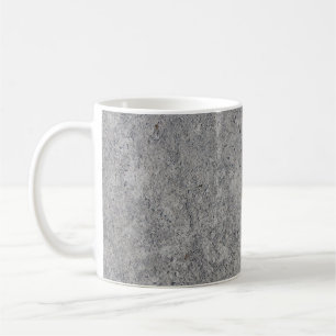 Betonmauer, graue Textur Kaffeetasse