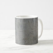 Betonmauer, graue Textur Kaffeetasse (VorderseiteRechts)