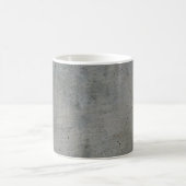 Betonmauer, graue Textur Kaffeetasse (Mittel)