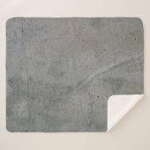 Betonmauer, graue Textur Sherpadecke (Vorderseite (Horizontal))