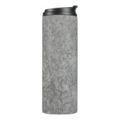 Betonmauer, graue Textur Thermosbecher (Nach links gedreht)