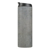 Betonmauer, graue Textur Thermosbecher (Nach rechts gedreht)