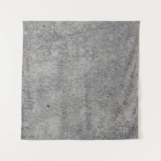 Betonmauer, graue Textur Wandteppich (Vorderseite (Horizontal))