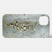 Betonmauer mit kleinen Steinen Case-Mate iPhone Hülle (Rückseite (Horizontal))
