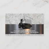 Betonmetall | Dampfwalze Visitenkarte (Rückseite)