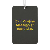 Betonmischer Autolufterfrischer (Rückseite)