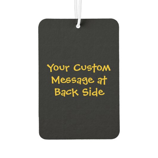 Betonmischer Autolufterfrischer (Rückseite)