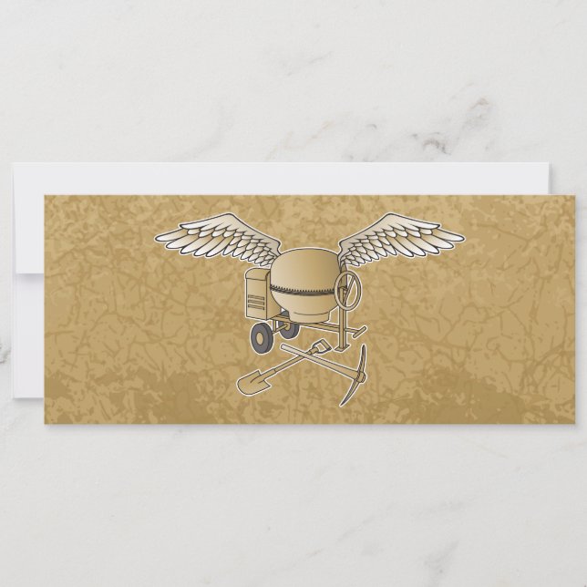 Betonmischer beige (Vorderseite)