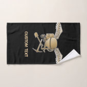 Betonmischer beige badhandtuch set (Handtuch)