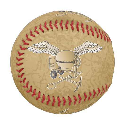 Betonmischer beige baseball (Rückseite Rechts)