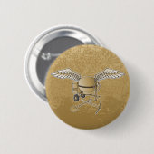 Betonmischer beige button (Vorne & Hinten)