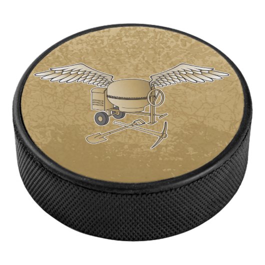 Betonmischer beige eishockey puck (3/4)