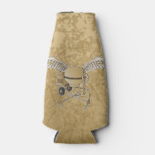 Betonmischer beige flaschenkühler (Vorderseite)