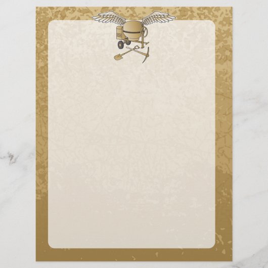 Betonmischer beige flyer (Vorne)