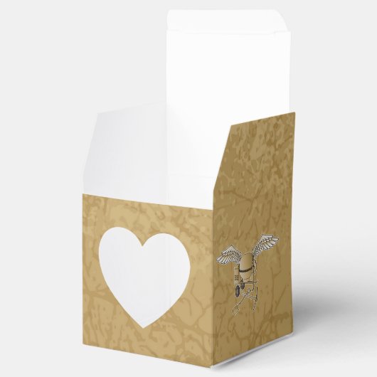 Betonmischer beige geschenkschachtel (Geöffnet)