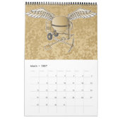 Betonmischer beige kalender (Mär 2027)