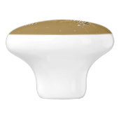 Betonmischer beige keramikknauf (Seitenansicht)