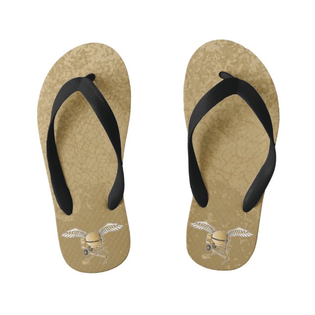 Betonmischer beige kinderbadesandalen (Fußbett)