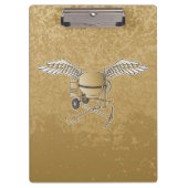 Betonmischer beige klemmbrett (Vorderseite)