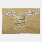 Betonmischer beige küchentuch (Horizontal)