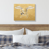 Betonmischer beige leinwanddruck (Insitu (Schlafzimmer))