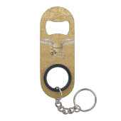 Betonmischer beige mini flaschenöffner (Rückseite)
