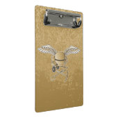 Betonmischer beige mini klemmbrett (Schrägansicht)