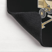 Betonmischer beige mousepad (Ecke)