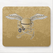 Betonmischer beige mousepad (Vorne)