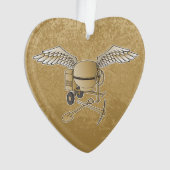 Betonmischer beige ornament (Vorderseite)