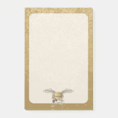 Betonmischer beige post-it klebezettel (Vorderseite)