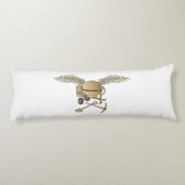 Betonmischer beige seitenschläferkissen (Rückseite)