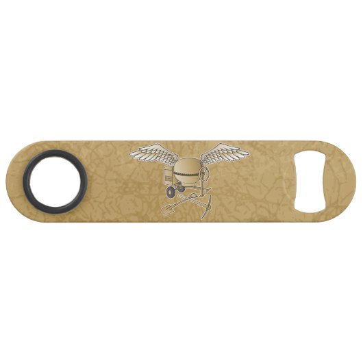 Betonmischer beige speedflaschenöffner (Vorderseite (Horizontal))