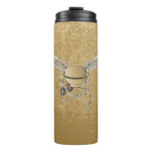 Betonmischer beige thermosbecher (Vorderseite)