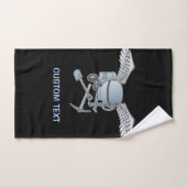 Betonmischer blau-grau badhandtuch set (Handtuch)