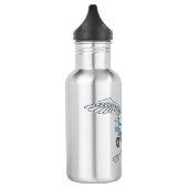 Betonmischer blau-grau edelstahlflasche (Links)