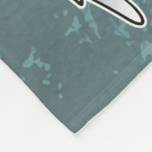 Betonmischer blau-grau fleecedecke (Ecke)