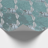 Betonmischer blau-grau geschenkpapier (Ecke)