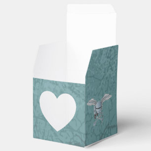 Betonmischer blau-grau geschenkschachtel