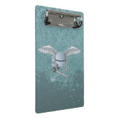 Betonmischer blau-grau mini klemmbrett (Schrägansicht)