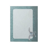 Betonmischer blau-grau notizblock (Rotiert)