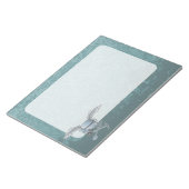 Betonmischer blau-grau notizblock (angewinkelt)