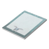 Betonmischer blau-grau notizblock (Rotiert)