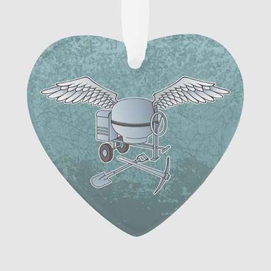 Betonmischer blau-grau ornament (Vorderseite)