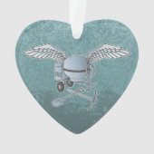 Betonmischer blau-grau ornament (Rückseite)