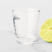 Betonmischer blau-grau schnapsglas (Rechts)