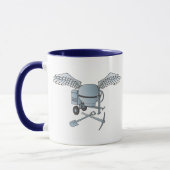 Betonmischer blau-grau tasse (Links)