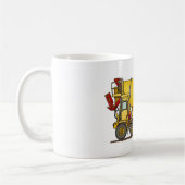 Betonmischer-Fronten-Entladungs-LKW-Bau MU Kaffeetasse (Links)